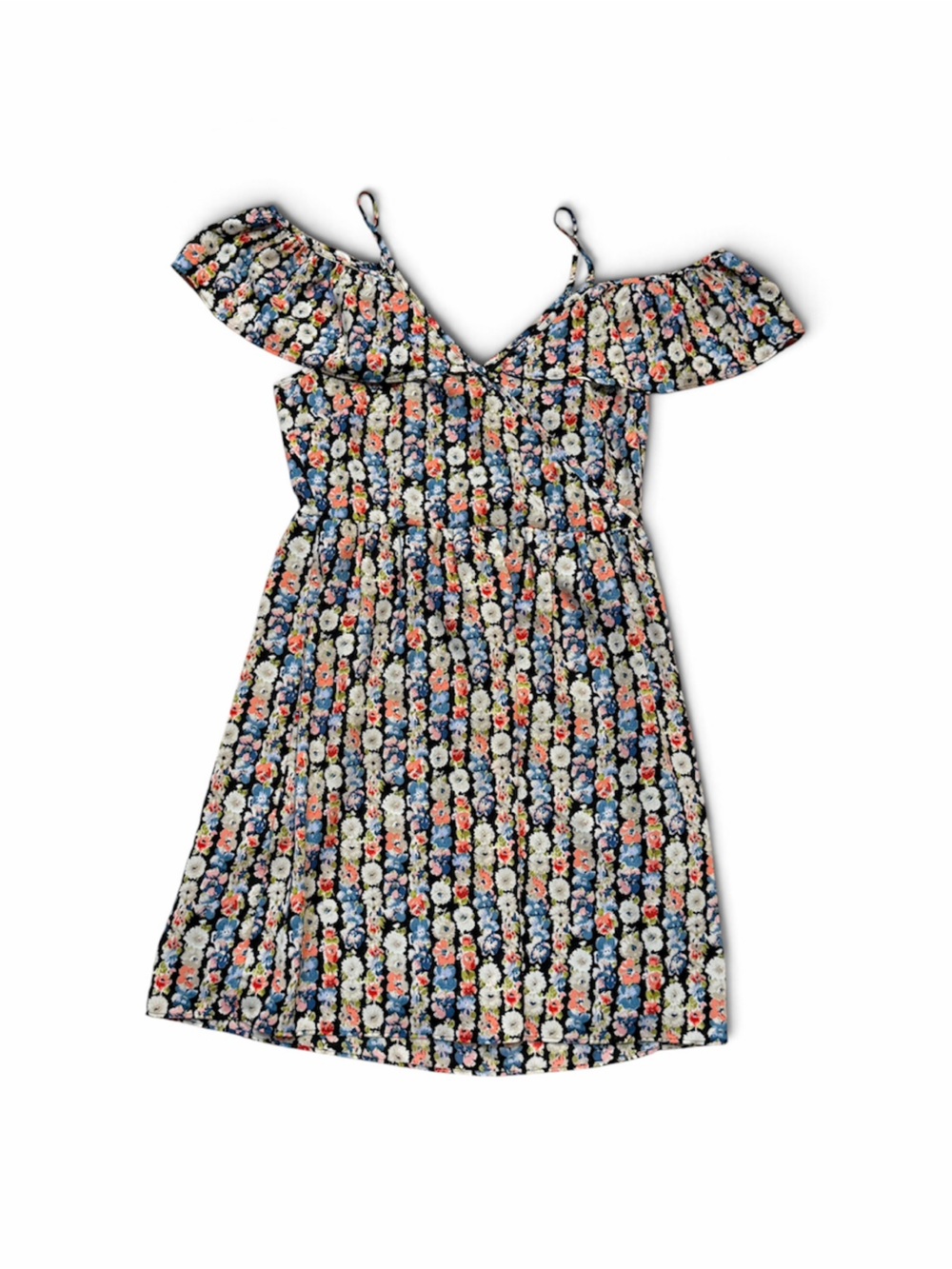 J. Crew Mercantile Floral Off-Shoulder Sundress with Ruffle Detail